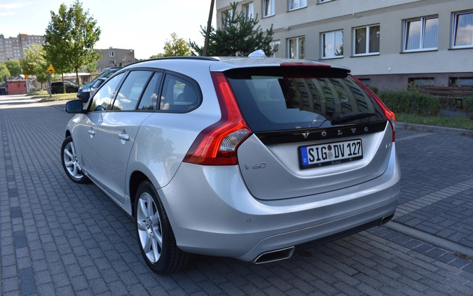 Volvo V60 cena 57900 przebieg: 162000, rok produkcji 2016 z Krzanowice małe 781